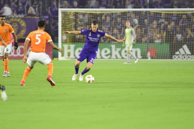 Orlando City SC, 22 Eylül 2018 'de Florida Exploria Stadyumu' nda Houston Dynamo 'yu ağırladı..