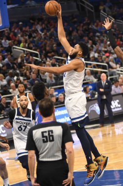 Orlando Magic, 7 Şubat 2019 'da Orlando, Florida' da bulunan Amway Arena 'da Minnesota Timberwolves' a ev sahipliği yapar..  