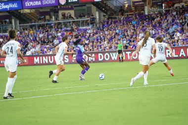 Orlando Pride 20 Temmuz 2019 tarihinde Florida Exploria Stadyumu 'nda Sky Blue FC' ye ev sahipliği yaptı.. 