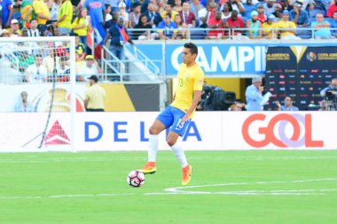 Brezilya, 8 Haziran 2016 tarihinde Orlando Florida 'daki Copa America Centenario' da Haiti ile karşılaştı..