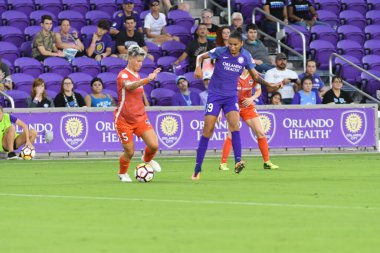 Orlando Pride 28 Haziran 2018 'de Orlando City Stadyumu' nda Houston Dash 'e ev sahipliği yaptı..  