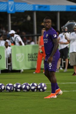30 Temmuz 2019 'da Orlando Florida' da Disney 'in Vahşi Spor Dünyası' nda MLS All-Star Yetenek Yarışması. 