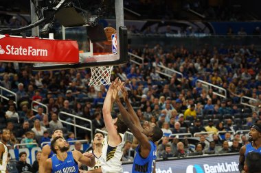 Orlando Magic 10 Kasım 2019 'da Indiana Pacers' ı Amway Center 'da ağırlıyor. Fotoğraf: Marty Jean-Louis