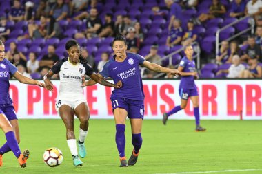 Orlando Pride, 23 Mayıs 2018 'de Orlando Florida' daki Exploria Stadyumu 'nda Kuzey Carolina Cesareti' ne ev sahipliği yapmaktadır..  