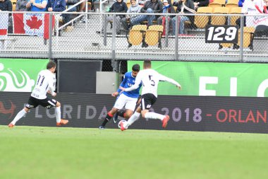 13 Ocak 2018 'de Orlando Florida' daki Spektrum Stadyumu 'nda düzenlenen Florida Kupası' nda Korucular Corinthianlara karşı..