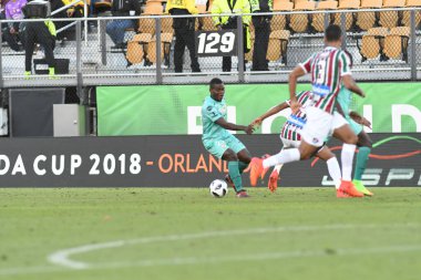 Fluminense, Florida Kupası 'nda 15 Ocak 2018' de Orlando Florida 'da oynanan Spektrum Stadyumu' nda Barcelona SC 'ye karşı..