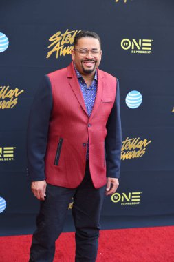 24 Mart 2018 Cumartesi günü Las Vegas 'taki Orleans Resort' ta düzenlenen 33. Yıldız Ödülleri Kırmızı Halı sırasında ünlüler.