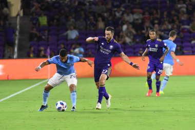 Orlando City 26 Temmuz 2018 'de Florida Exploria Stadyumu' nda NYC FC 'ye ev sahipliği yaptı. Fotoğraf: Marty Jean-Louis