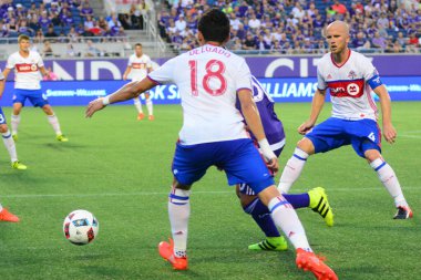 Orlando City, 24 Ağustos 2016 'da Orlando Florida' daki Kamp Dünyası Stadyumunda Toronto FC 'ye ev sahipliği yaptı..