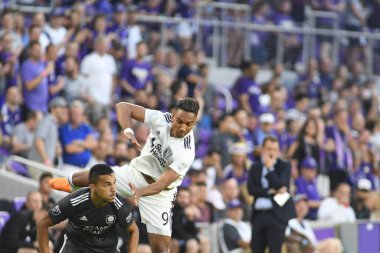 Orlando City 21 Nisan 2018 'de Orlando Florida' daki Exploria Stadyumu 'nda San Jose depremlerine ev sahipliği yaptı..  