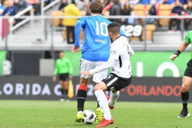 13 Ocak 2018 'de Orlando Florida' daki Spektrum Stadyumu 'nda düzenlenen Florida Kupası' nda Korucular Corinthianlara karşı..