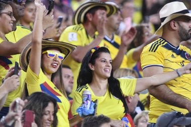 ABD Kolombiya 'ya karşı Raymond James Stadyumu' nda 11 Ekim 2018 'de.  