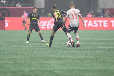 1 Ağustos 2018 tarihinde Atlanta 'daki Mercedez Benz Stadyumu' nda tüm yıldızlar Juventus 'a karşı..  