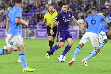 Orlando City 26 Temmuz 2018 'de Florida Exploria Stadyumu' nda NYC FC 'ye ev sahipliği yaptı. Fotoğraf: Marty Jean-Louis