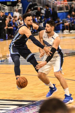 Orlando Magic 10 Ekim 2018 tarihinde Orlando Florda 'daki Amway Center' da Memphis Grizzilies 'e ev sahipliği yaptı..  