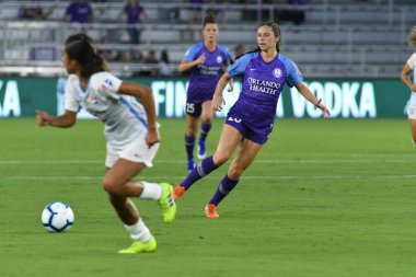 Orlando Pride 20 Temmuz 2019 tarihinde Florida Exploria Stadyumu 'nda Sky Blue FC' ye ev sahipliği yaptı..