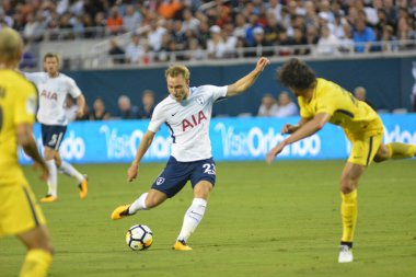 Paris Saint-Germain, Tottenham Hotspur 'a karşı 22 Temmuz 2017' de Orlando Florida 'daki Citrus Bowl' da.  