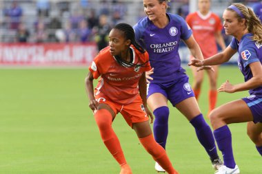 Orlando Pride 28 Haziran 2018 tarihinde Orlando City Stadyumu 'nda Houston Dash' e ev sahipliği yaptı. Fotoğraf: Marty Jean-Louis