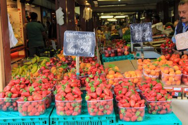 16 Mayıs 2014 'te Güzel Ventimiglia Şehri. 