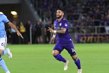 Orlando City 26 Temmuz 2018 'de Florida Exploria Stadyumu' nda NYC FC 'ye ev sahipliği yaptı. Fotoğraf: Marty Jean-Louis