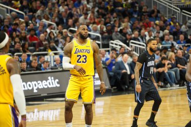 Orlando Magic 11 Aralık 2019 Çarşamba günü Orlando Forida 'daki Amway Center' da Los Angeles Lakers 'a ev sahipliği yaptı..  