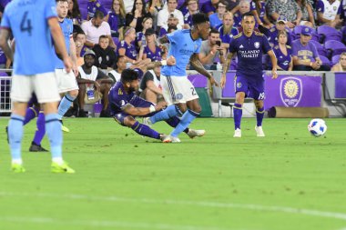 Orlando City 26 Temmuz 2018 'de Florida Exploria Stadyumu' nda NYC FC 'ye ev sahipliği yaptı. Fotoğraf: Marty Jean-Louis