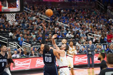 Orlando Magic, Orlando, Florida 'daki sezon açılışında Cleveland Cavaliers' ı Amway Center 'da ağırlıyor.
