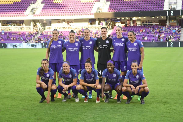 Orlando Pride, 23 Mayıs 2018 'de Orlando Florida' daki Exploria Stadyumu 'nda Kuzey Carolina Cesareti' ne ev sahipliği yapmaktadır..  