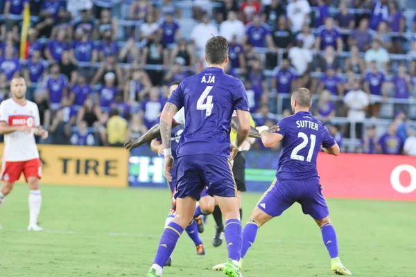 Orlando City, 5 Temmuz 2017 'de Orlando City Stadyumu' nda Toronto FC 'ye ev sahipliği yaptı..  