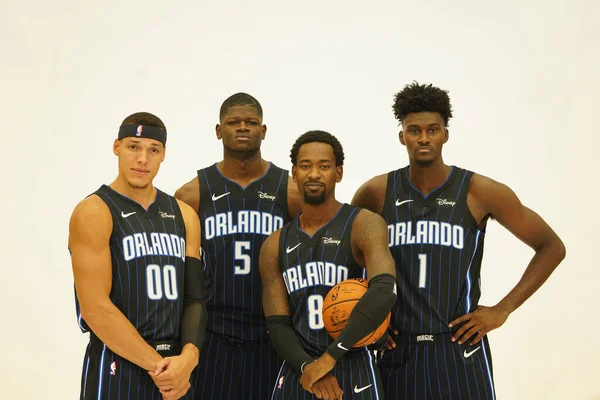 Orlando Magic Media Dia Amway Center Orlando Florida Setembro 2019 — Fotografia de Stock