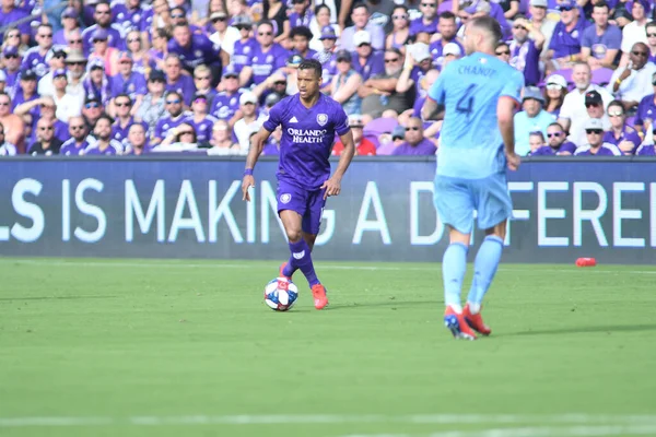 Orlando City Host New York City Orlando City Stadium Orlando — Stock fotografie