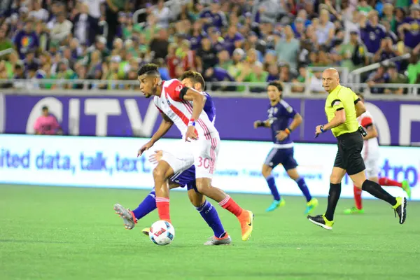 Orlando City Host San Jose Earthquakes Camping World Stadium Orlando — Stock Photo, Image