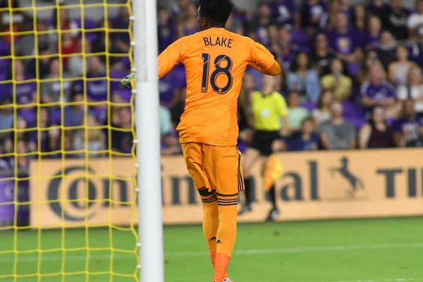 Orlando City Empfängt Philadelphia Union Exploria Stadium Orlando Florida September — Stockfoto