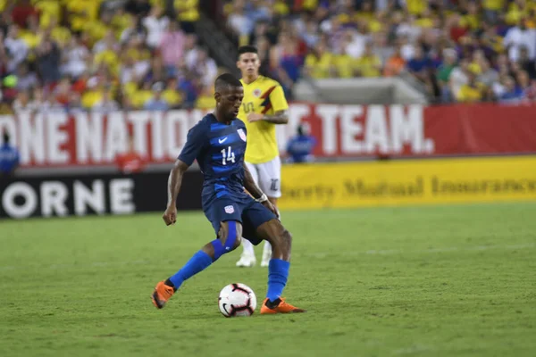 ABD Kolombiya 'ya karşı Raymond James Stadyumu' nda 11 Ekim 2018 'de.  