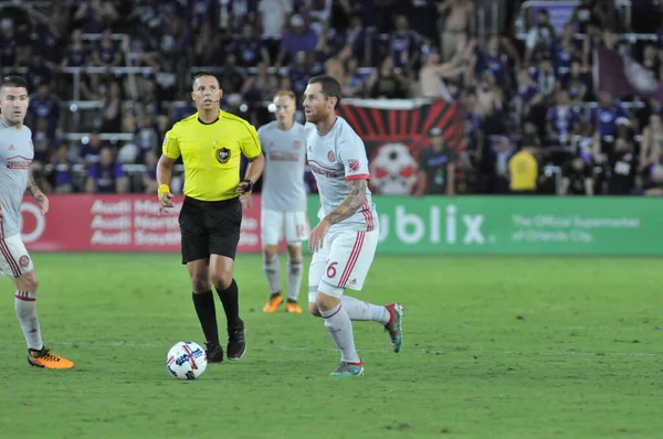 Orlando City Ospita Atlanta United All Orlando City Stadium Orlandon — Foto Stock