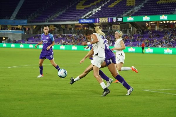 Photo Prides Принимает Portland Thorns Стадионе Орландо Сити Орландо Флорида — стоковое фото