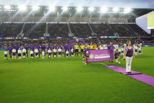 Orlando City Värd För Colorado Rapids Orlando City Stadium Orlando — Stockfoto