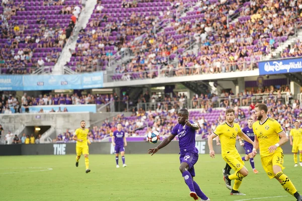 Orlando City Host Columbus Crew Orlando City Stadium July 2019 — Stock Fotó