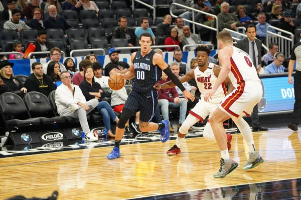 Orlando Magic Hostí Miami Heat Amway Center Orlando Florida Sobotu — Stock fotografie