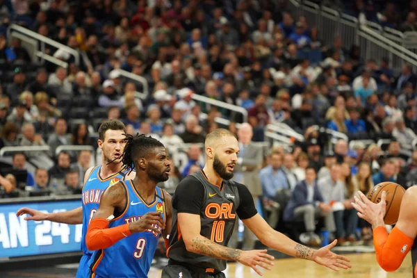 Jogo Basquete Amway Center Orlando Florida Quarta Feira Janeiro 2020 — Fotografia de Stock