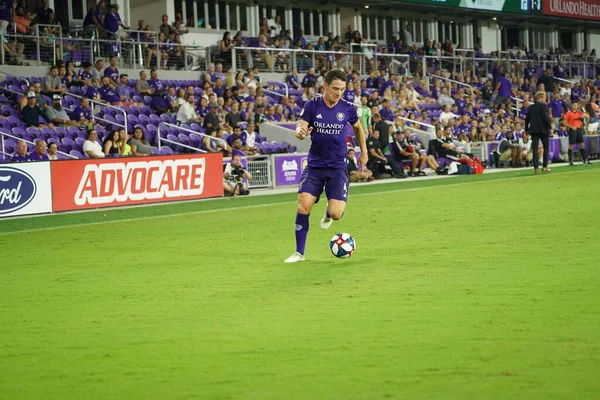 Orlando City Hospeda União Filadélfia Estádio Exploria Orlando Florida Quarta — Fotografia de Stock