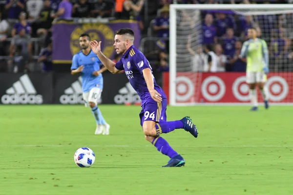 Orlando City 26 Temmuz 2018 'de Florida Exploria Stadyumu' nda NYC FC 'ye ev sahipliği yaptı. Fotoğraf: Marty Jean-Louis
