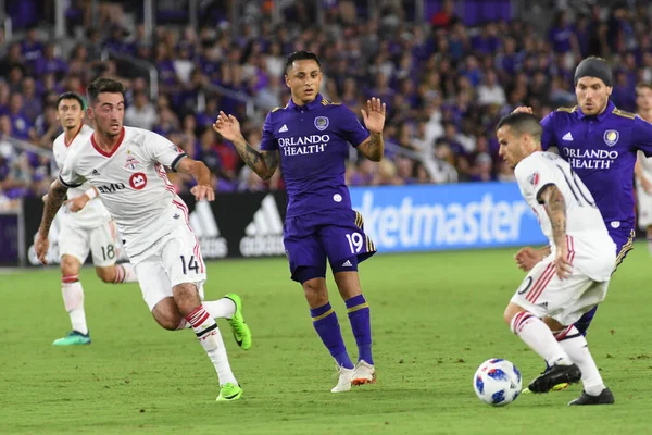 Orlando City 14 Temmuz 2018 'de Florida Exploria Stadyumu' nda Toronto FC 'ye ev sahipliği yaptı. Fotoğraf: Marty Jean-Louis