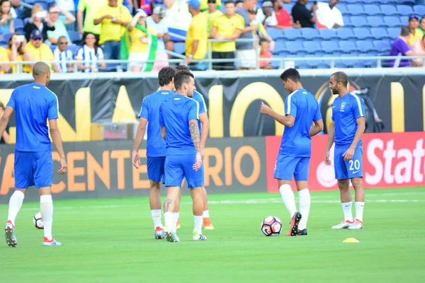 Brezilya Haziran 2016 Tarihinde Orlando Florida Daki Copa America Centenario — Stok fotoğraf