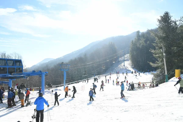 Zima Maggie Valley Karolina Północna — Zdjęcie stockowe