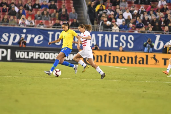 Shebelieves Cup Final Usa Brazil Raymond James Stadium Tampa Florida — 스톡 사진