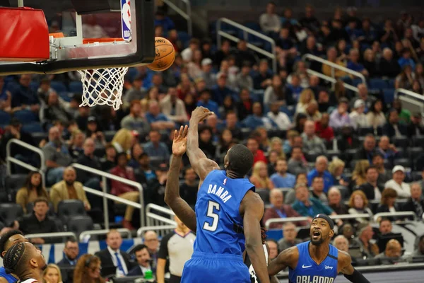 Orlando Magic Ospita Clippers All Amway Center Orlando Florida Domenica — Foto Stock