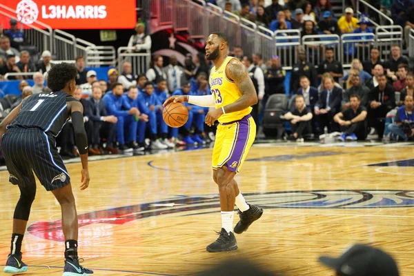 Orlando Magic 11 Aralık 2019 Çarşamba günü Orlando Forida 'daki Amway Center' da Los Angeles Lakers 'a ev sahipliği yaptı. Fotoğraf: Marty Jean-Louis