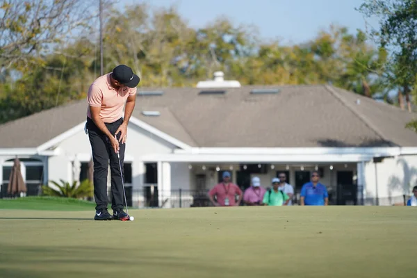 Durante 2020 Arnold Palmer Convite Grupos Primeira Rodada Bay Hill — Fotografia de Stock