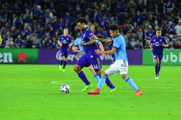 Orlando City Hospeda Nyc Orlando City Stadium Orlando Florida Março — Fotografia de Stock